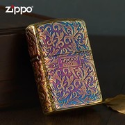 Zippo打火机正版男士打火机Zippo唐草打火机Zippo授权店