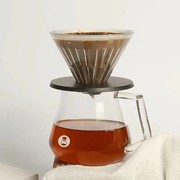 泰摩玻璃冰瞳手冲咖啡，滴滤杯家用煮咖啡壶咖啡器具套装过滤器