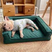 捡漏狗沙发全可拆洗海绵宠物床，秋冬耐脏厚实保暖狗窝狗床好看