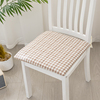 四季通用水洗棉坐垫现代简约椅子垫屁垫方形，餐椅座垫久坐不累防滑
