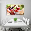 现代简约餐厅水果装饰画，单幅无框画厨房，壁画饭厅餐桌挂画墙画创意