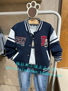 pawinpaw童装，24年春男童棒球服夹克，外套jme1211m