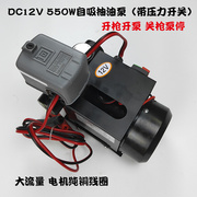 电动抽油泵12V24V220V大功率550W柴油泵大流量自吸泵齿轮泵加油机