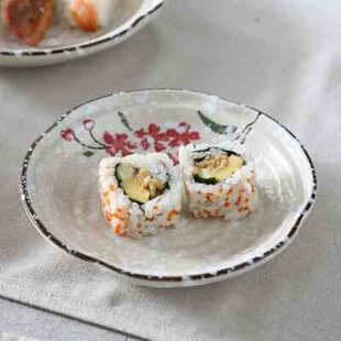 雪花日式陶瓷餐具碗碟套装家用釉下彩创意米饭碗筷盘子勺子人实1