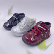 斯乃纳童鞋2021冬款女童宝宝公主羊皮保暖学步皮鞋SP1460917