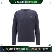 香港直邮hugoboss男士深蓝色长袖t恤wyan-50389215-404