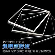 pvc京昂卓臣pc耐力板，透明硬板pc板片材，胶片透明塑料板折弯加工定
