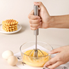手动打蛋器不锈钢半自动鸡蛋清奶油，打发器和面粉搅拌棒神器按压式