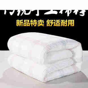 正常学生宿舍棉絮床垫床，褥子单人1.21l.5双人1.8m垫被棉