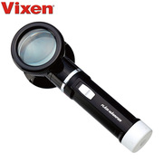 VIXEN威信光学F50 LED灯手持放大镜老人阅读带灯带刻度5倍放大镜