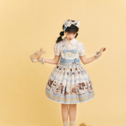 年后发出爱丽丝兔高腰，jsk背带原创lolita连衣裙，gd原创设计
