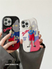 搞怪卡通立体奥特曼超人适用苹果14promax手机壳iphone1313promax软硅胶12女款14pro创意11潮防摔保护套