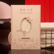 韩国韩文丝袜包装盒一体裤连裤袜天鹅绒纸盒长筒情趣丝袜盒