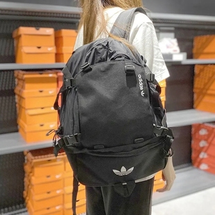 adidas三叶草男女学生，书包运动休闲旅游户外双肩背包gn2243