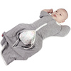 mymini新生婴儿投降式睡袋，夏季超薄防惊跳竹纤维空调宝宝06个月