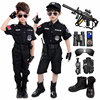 儿童警服特警衣服cs装备全套服装小孩军装小警察服男童特种兵套装