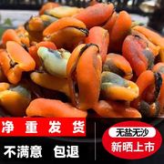 淡菜干新鲜海虹干海鲜，干货青口贝干山东特产干贝野生500g水产贻贝