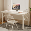 可折叠台式电脑桌家用桌子简约学生写字桌简易长方形卧室书桌餐桌