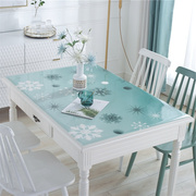 pvc无味桌布软玻璃磨砂透明餐桌布防水防油免洗塑料胶桌垫茶几垫