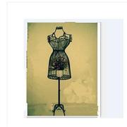 铁艺模特架女全身 服装道具 铁艺模特 緍纱拍照  展示架