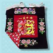 薄款中式云南贵州四川重庆特色传统背带婴幼儿宝宝背袋背巾