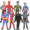 六一节儿童服装蝙蝠侠美国队长，衣服变形金刚，钢铁蜘蛛侠侠超人套装