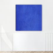 可定制高级油画肌理现代时尚克莱B因蓝色抽象装饰画客厅餐厅卧室