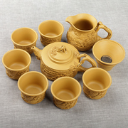 定制紫砂茶壶套装手工原矿紫砂盖碗家用办公茶具套组茶具议价