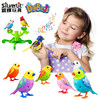 小鸟玩具银辉知音鸟会动叫唱歌智能互动声控小鸟宝宝儿童电动玩具