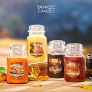 yankeecandle-扬基季节，草本木质系列安神放松卧室，香氛香薰蜡烛