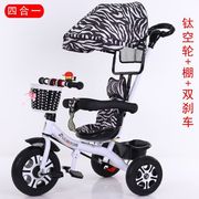 儿童1-2-3-5岁三轮车脚踏车手推车婴儿轻便小孩小童女宝宝单车