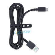 雷蛇USB转USB-C Type-C数据线充电线适用于鼠标键盘耳机电脑设备