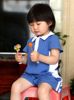 深圳小宝宝婴儿童装，迷你校服男女百日周岁，运动聚会幼儿园校服套装