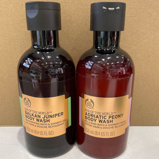 英国 THE BODY SHOP 布列塔尼SPA海岸海藻舒活身体 沐浴露250ML