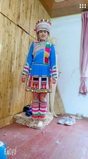 台湾阿美族高山族服装，民族女装民族服装，成人女装演出服舞蹈服