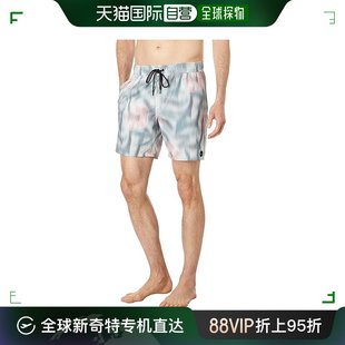 香港直邮潮奢rvca男士perry17松紧带短裤