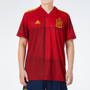 阿迪达斯足球衣男装欧洲杯西班牙比赛队服主场运动短袖FR8361