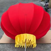 12米新型支架灯笼空飘球免充气皮球网布飘空球喜庆户外高品质彩球