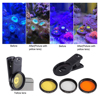 DS深海海缸滤镜海水珊瑚缸拍照去蓝光微距拍摄神镜头手机夹子52MM
