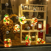 2022圣诞吸盘灯橱窗房间商场，装饰灯led圣诞节灯串节日彩灯串