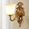美式壁灯床头灯卧室客厅，高级感墙灯全铜法式复古楼梯灯欧式墙壁灯