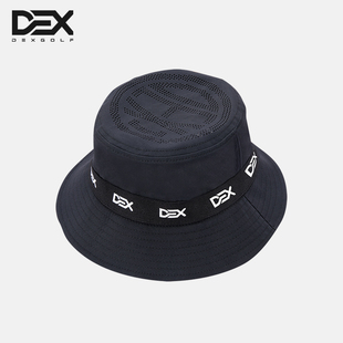 DEXGOLF韩国高尔夫球帽子透气运动帽遮阳防晒网眼百搭渔夫帽男女