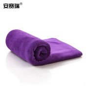 安赛瑞超细纤维磨绒毛巾60×180cm多用途大号百洁布吸水加厚清洁