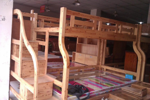 实木柏木床家具儿童床上下床高低床双层床抽屉，楼梯床12米15米
