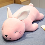 陪睡趴趴兔布娃娃公仔安抚小兔子，毛绒玩偶v睡觉长条抱枕生