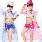2023六一儿童表演服女童演出服幼儿爵士舞服装儿童街舞走秀表演服