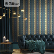 欧式奢华竖条纹墙纸东南亚复古美式客厅卧室背景墙壁纸藏式民族风