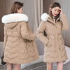 棉衣棉服女冬季外套，2023韩版羽绒棉袄，中长款宽松加厚收腰显瘦