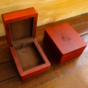 红花梨木头高档翡翠手镯项链珠宝首饰包装盒饰品实木盒送