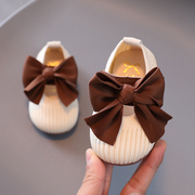 女宝宝公主鞋0一1-3岁春秋，单鞋软底婴儿学步鞋，秋季婴幼儿女童鞋子